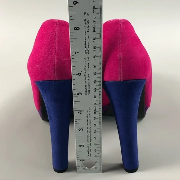 Rouge Helium Lust-2 Women’s Peep Toe Heels Size 8 - Picture 11 of 12